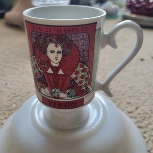 Vintage Royal Crown Arnart Zodiac mug Virgo